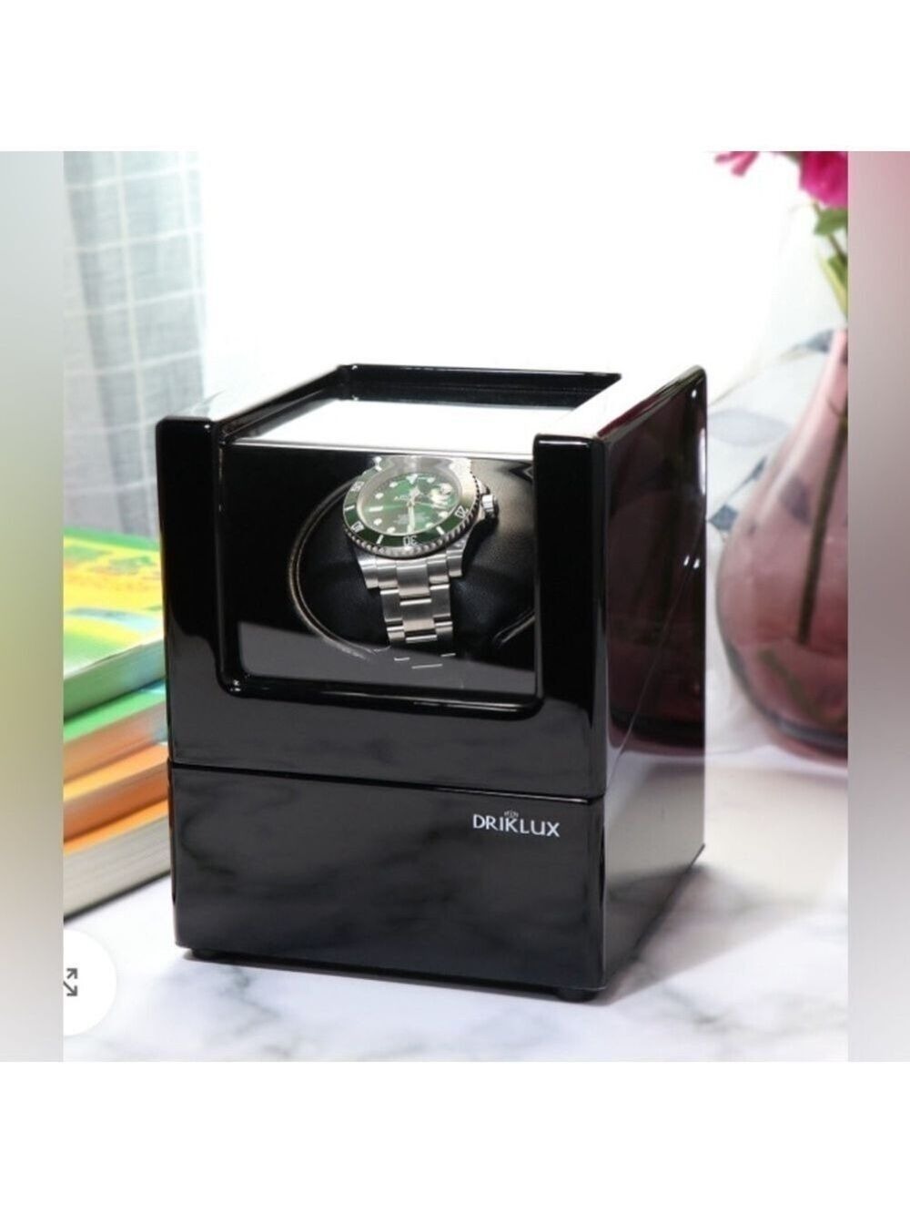 Driklux Watch Winder with High-Gloss Piano Varnish